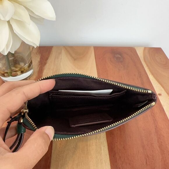 NWT Disney X Coach Corner Zip Wristlet With‎ Sled Motif - Picture 4 of 5